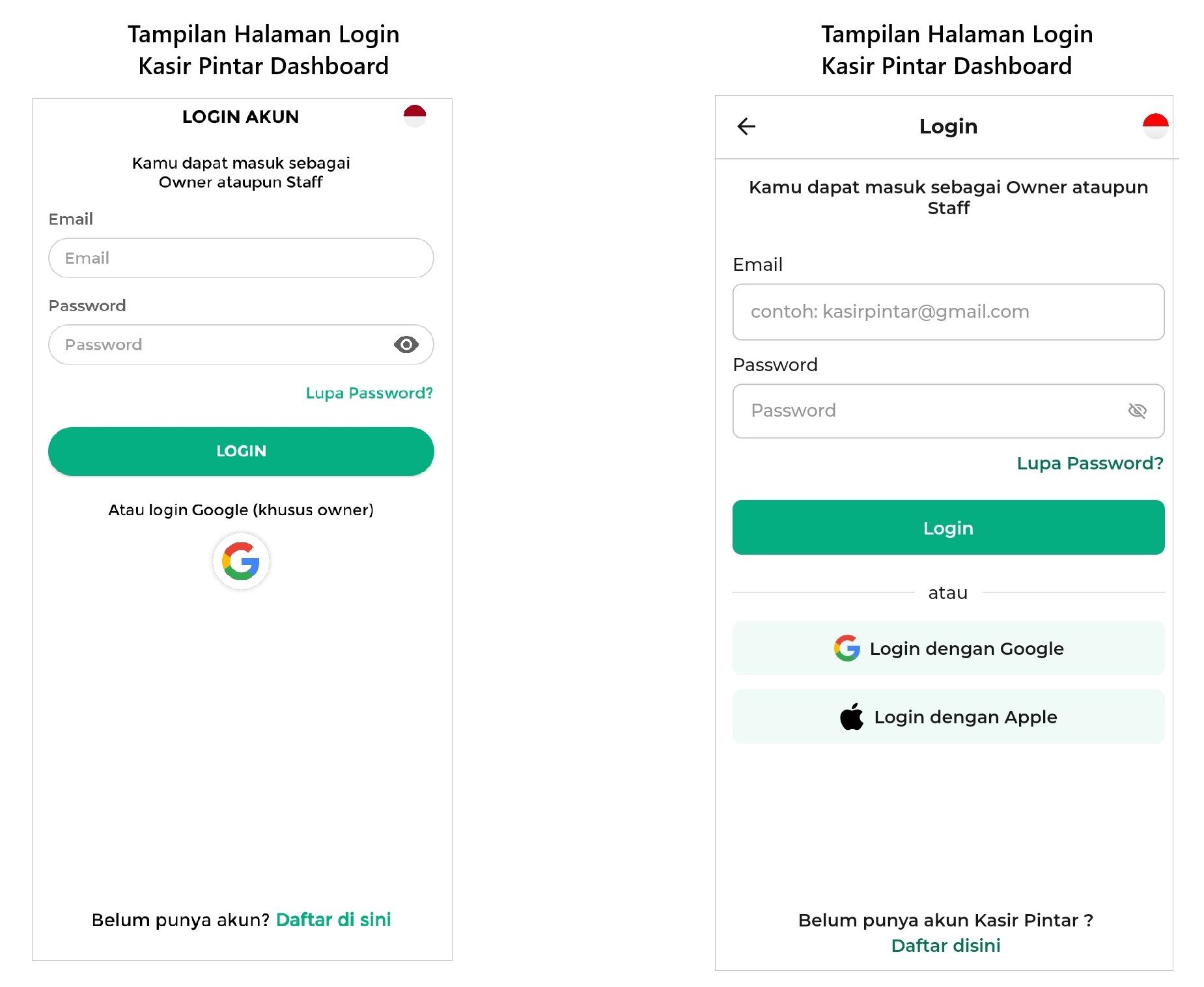 Tampilan halaman login di apk Kaspin.jpg